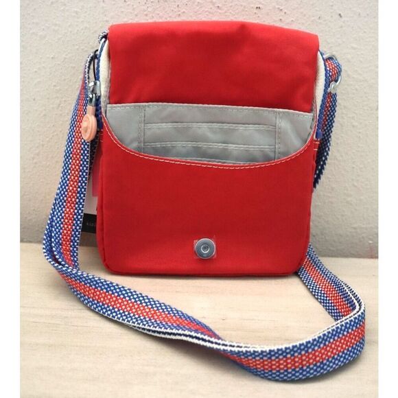 Kipling KIA2V1-P0C Women's Red/Berry Blitz NWEldorado Crossbody Bag - Picture 2 of 14